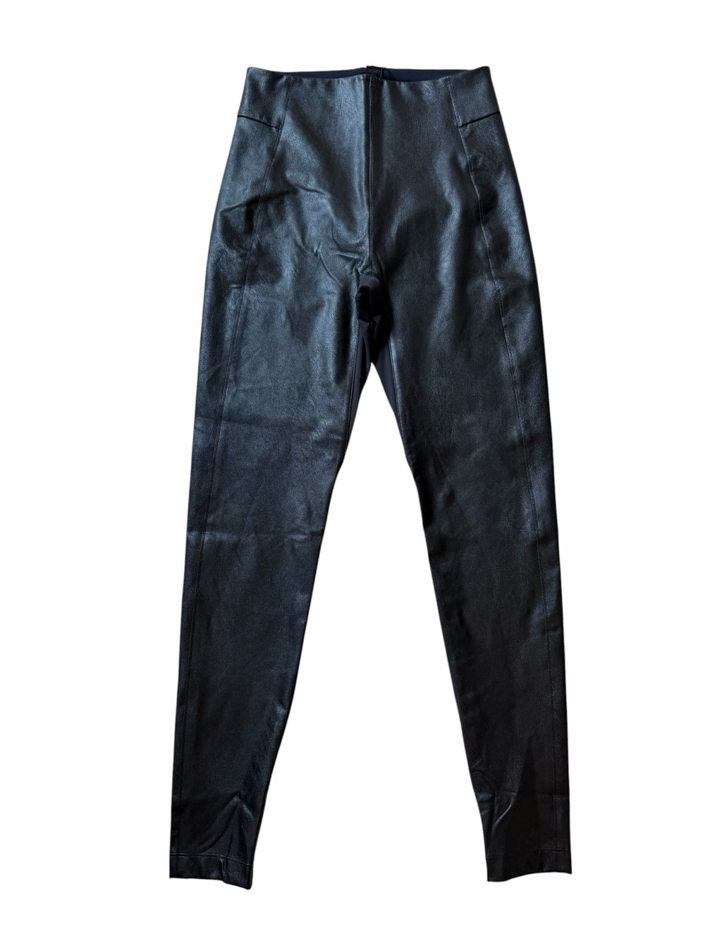 Honeylove Black Faux Leather Leggings